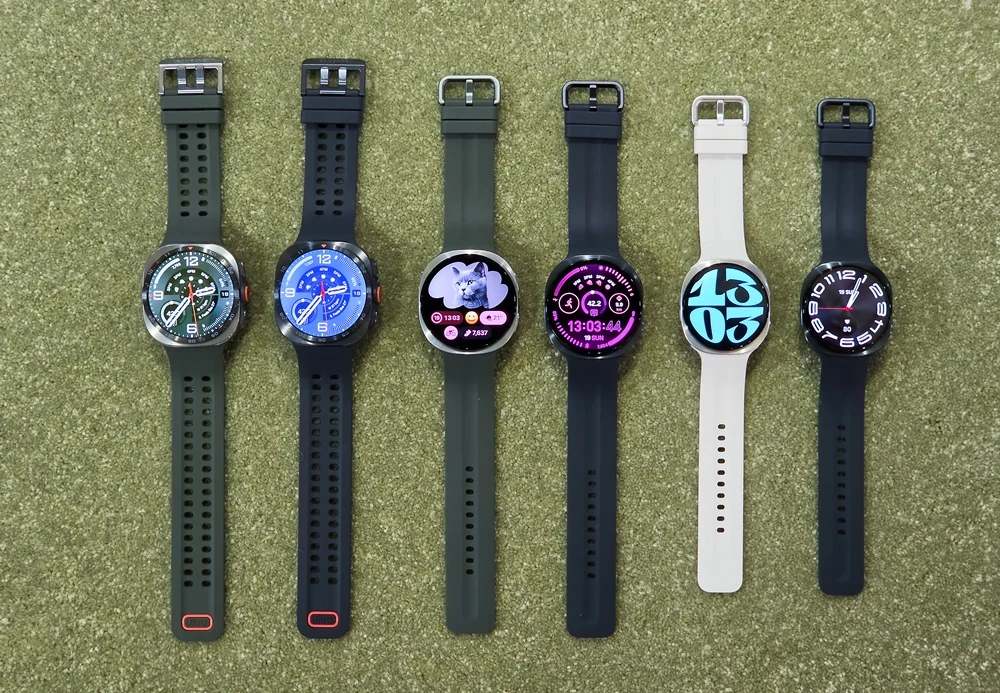 三星官方配图：Galaxy Watch Ultra2 与 Watch9 的表壳和表带展示